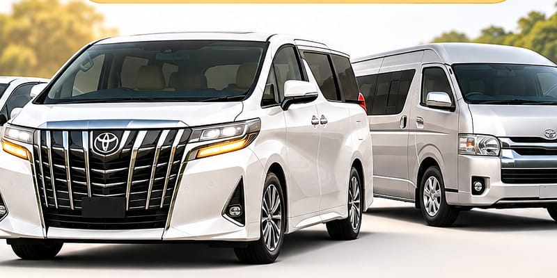 Toyota Alphard for rent in Bogura